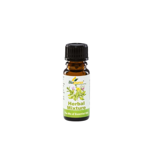 Biopurus Herbal Mixture Aromatherapy Diffuser Essential Oil 10ml 