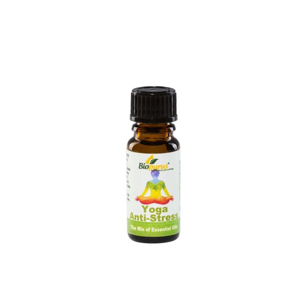 Biopurus Yoga Anti-Stress Aromatherapy Diffuser Essential Oil 10ml 