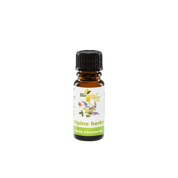 Biopurus Alpine Herbs Aromatherapy Diffuser Essential Oil 10ml 
