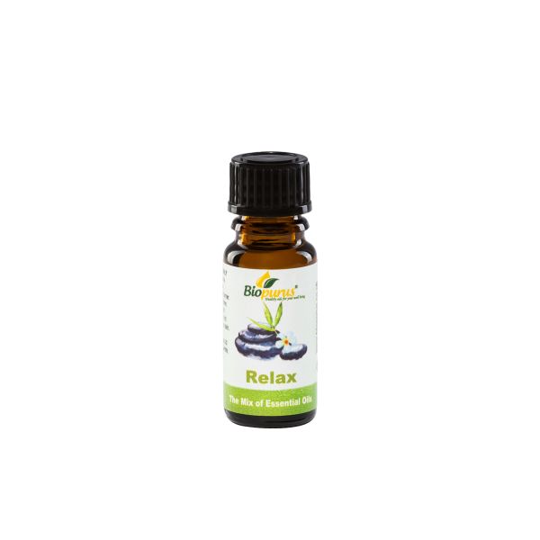 Biopurus Relax Aromatherapy Diffuser Essential Oil 10ml 