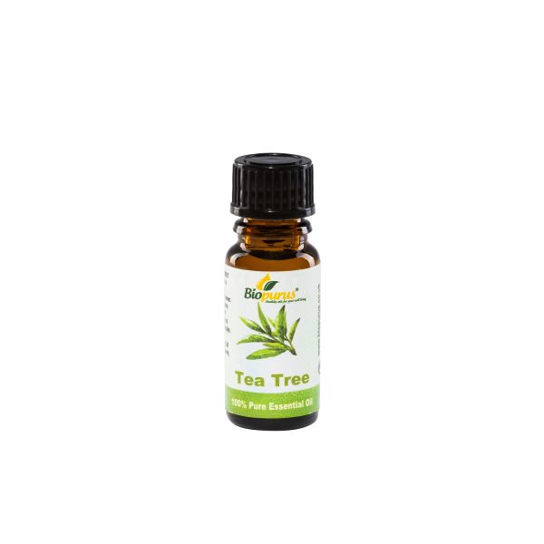 Biopurus 100% Pure Essential Tea Tree Oil 10ml 