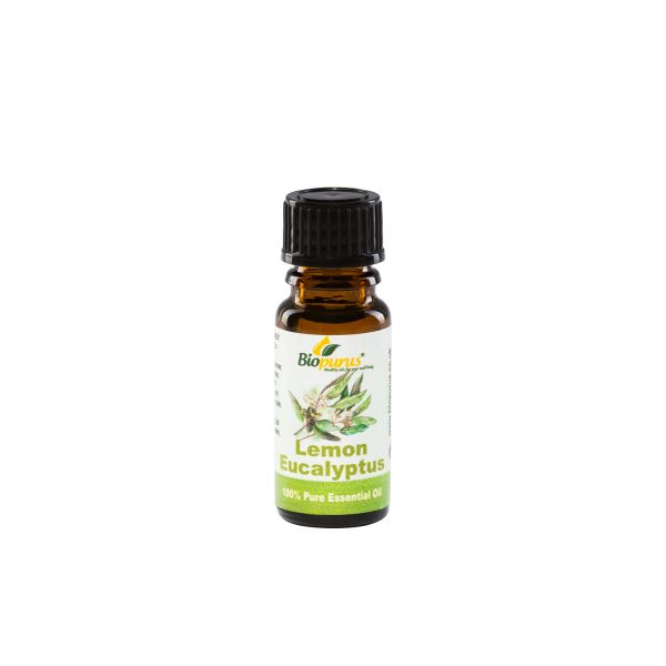 Biopurus 100% Pure Essential Lemon Eucalyptus Oil 10ml 
