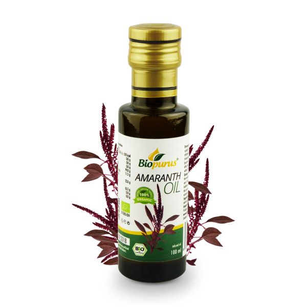 Biopurus Certified Organic Infused Amaranth Oil 100ml 