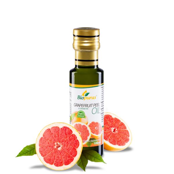  Biopurus Organic Infused Citrus Grandis / Grapefruit Peel Cosmetic Oil 100ml