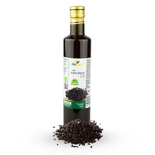  Biopurus Certified Organic Cold Pressed Black Sesame Oil 500ml