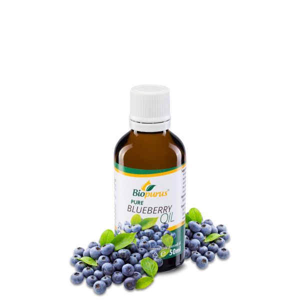 Biopurus Certified Organic Cold Pressed Blueberry Oil 50ml 