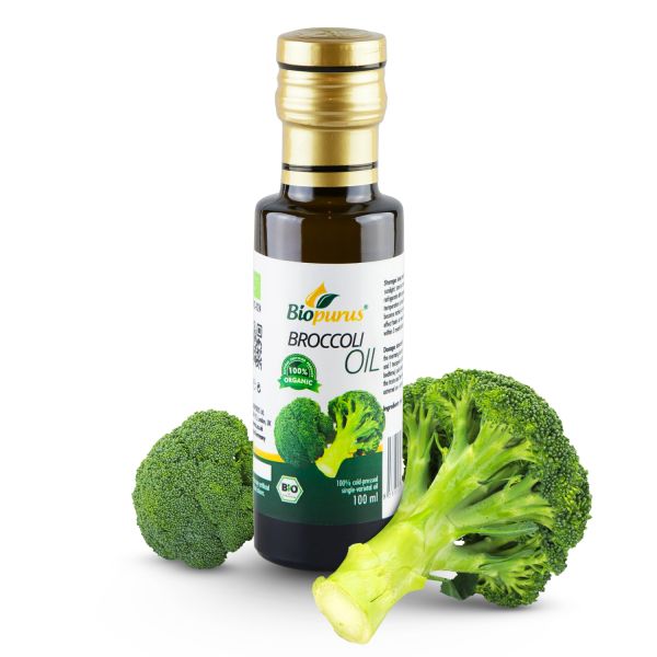  Biopurus Certified Organic Cold Pressed Broccoli Seed Oil 100ml