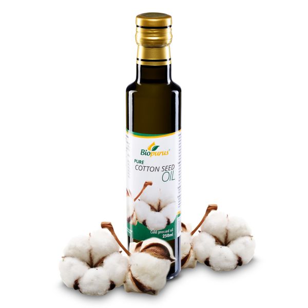 Biopurus Pure Cold Pressed Cotton Seed Oil 250ml 