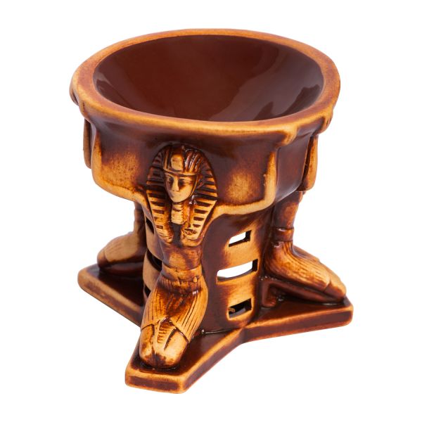 Egypt Handmade Ceramic Aroma Lamp - Essential Oil Burner for Aromatherapy 