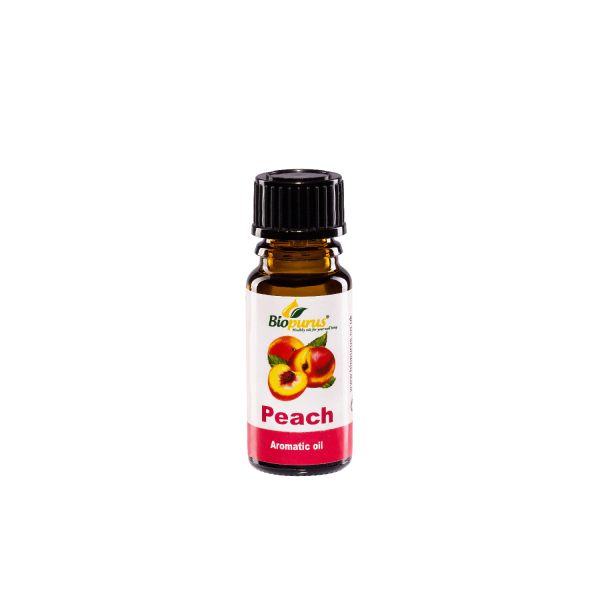 Biopurus Peach Aromatherapy Diffuser Essential Oil 10ml 