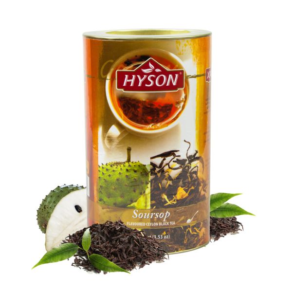 Soursop OPA Black Tea - Leaf Tea Hyson - Pure Ceylon Tea 100g