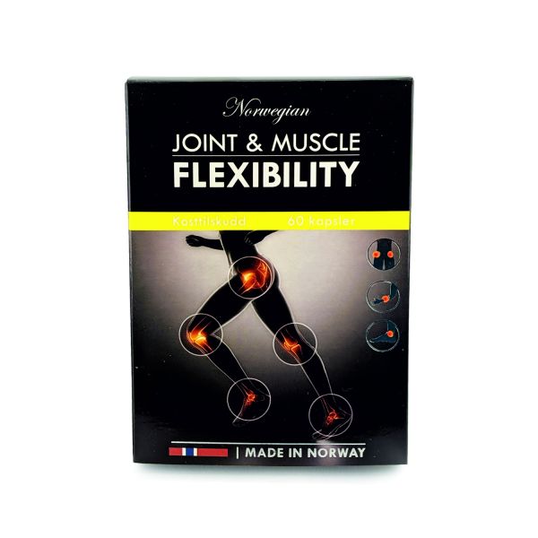 Premium Norwegian Joint & Muscle Flexibility, 60 capsules