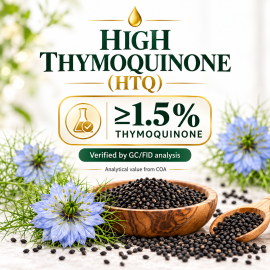Biopurus Certified Organic Cold Pressed Black Cumin Oil HTQ (High Thymoquinone) 250ml