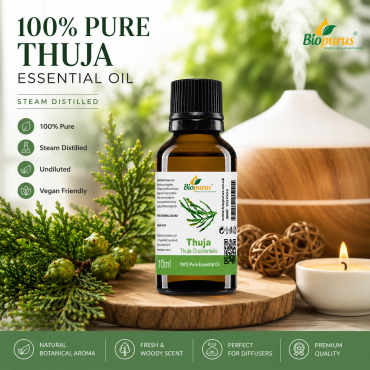 Biopurus 100% Pure Essential Thuja Oil 10ml 
