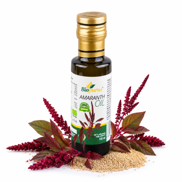 Biopurus Certified Organic Cold Pressed Amaranth Oil 100ml 