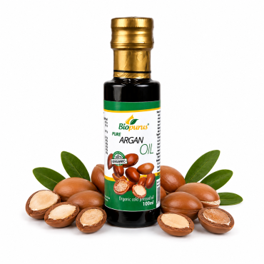 Biopurus Certified Organic Cold Pressed Argan Kernel Oil 100ml 