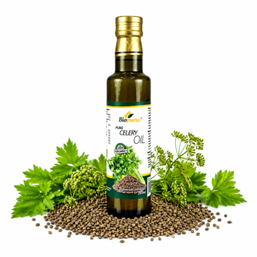 Biopurus Certified Organic Cold Pressed Celery Seed Oil 250ml 
