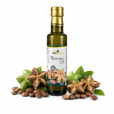 Biopurus Certified Organic Cold Pressed Sacha Inchi Oil 250ml 