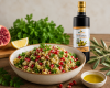 Quinoa with Pomegranate, Fresh Parsley & Biopurus Extra Virgin Olive Oil